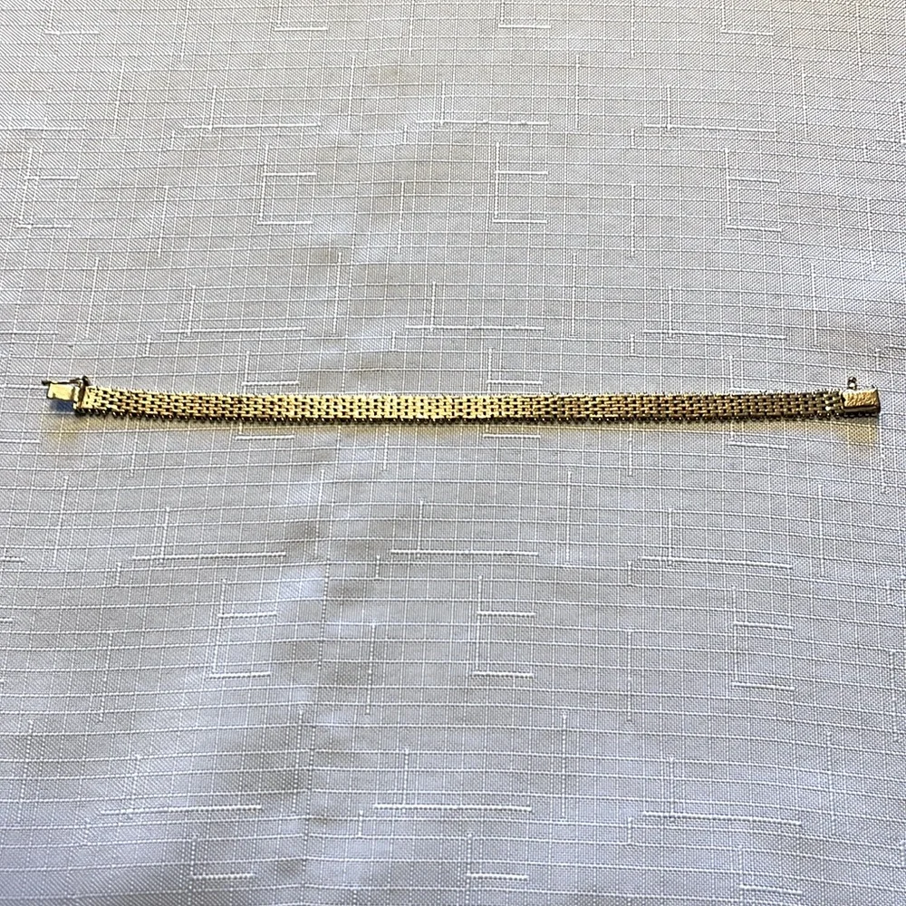 VINTAGE GOLD PLATED BRACELET - Picture 4 of 7